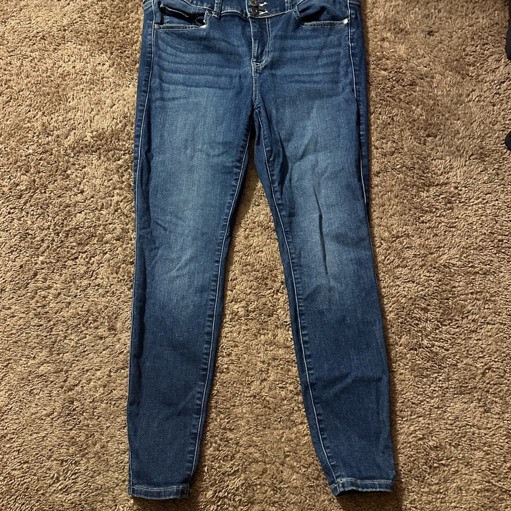 Torrid Dark Blue Skinny Jeans